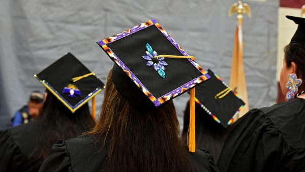 Beaded Graduation Caps