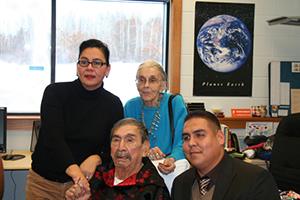 LeRoy with family LeRoy with family