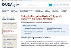 USA Government - Tribes