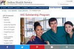 Indian Health Services - Scholarship Program